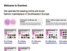Tablet Screenshot of kominoi.net
